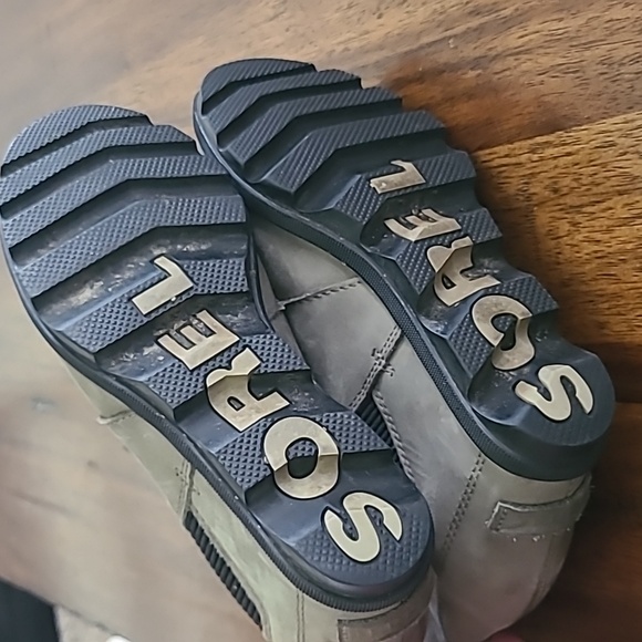 Sorel Quarry Joan Arctic II Women’s Size 9.5 Wedge Leather Boots - Picture 5 of 6